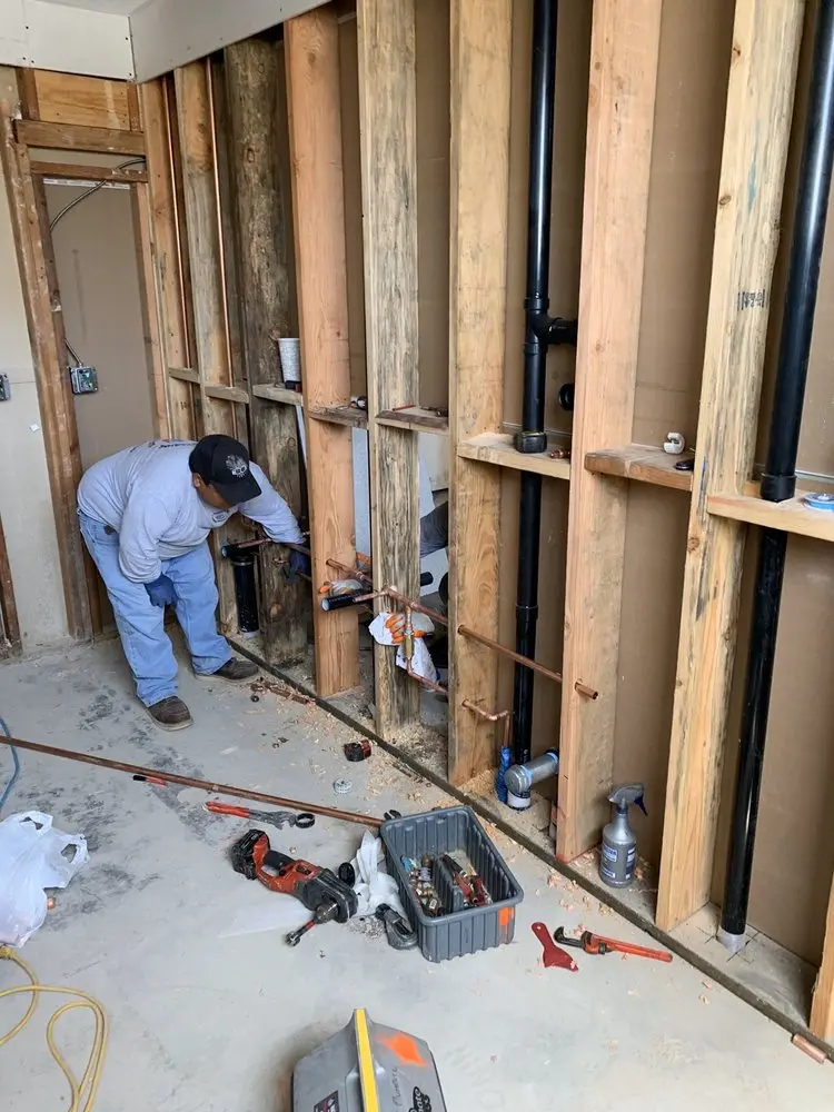 Commercial rough-in plumbing for Water Heater Replacement in Harlem